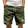 Retro Corduroy Cargo Shorts For Men 4