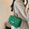 Chic Quilted Crossbody Bag With Chain Strap Small Shoulder Purse For Women 7