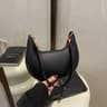 Womens Pebbled Leather Shoulder Bag With Detachable Strap Everyday Underarm Purse 3