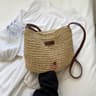 Chic Straw Crossbody Bag For Women With Adjustable Strap And Roomy Woven Design 5