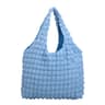 Bubble Waffle Large Capacity Tote Bag With Soft Wide Shoulder Strap 3