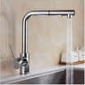 Black Pull Out Kitchen Faucet With Dual Mode Sprayer Stainless Steel Mixer Tap 6