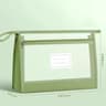 Transparent Mesh Document Organizer Double Zipper File Storage Bag 7