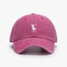 Grim Reaper Embroidered Washed Cotton Dad Cap 2