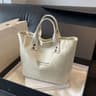 Classic Canvas Tote Bag Durable Solid Color Shoulder Bag For Work And Everyday Use 7