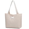 Embroidered Diamond Tote Bag Versatile Square Shoulder Bag For Everyday Fitness And Travel 6