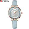 Elegant Luxury Leather Strap Ladies Quartz Watch 5