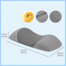 Memory Foam Lumbar Support Pillow For Sleeping And Lower Back Comfort 5
