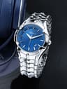 Bright Dial Claw Watch Unisex Silver Quartz Statement Wristwatch 8