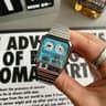 Retro Square Dual Display Waterproof Watch For Men 6