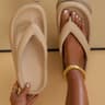 Womens Platform Flip Flops Soft Sole Non Slip Beach Sandals 7