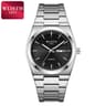 Luxury Mens Quartz Watch Stainless Steel Luminous Day Date Watch 8