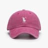 Washed Cotton Adjustable Unisex Baseball Cap Soft Geometric Printed Sunshade Dad Hat 0