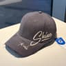Vintage Letter Embroidery Baseball Cap Adjustable Cotton Canvas Sun Hat 3