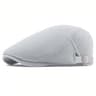 Adjustable Mesh Newsboy Cap Breathable Summer Flat Beret Hat 6
