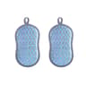 Double Sided Kitchen Cleaning Sponge Dish Scrubber For Easy Grease  Stain Removal 6