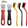 Multi Surface Cleaning Tool Set With Scraper  Brushes For Kitchen Stove  Household Deep Cleaning 6