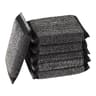 Non Scratch Dish Sponge Set Of Reusable Stainless Steel Kitchen Scrub Sponges 6