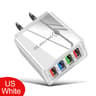 Quick Charge 30 USB Wall Charger 4 Port Fast Charging Adapter Travel Plug 9