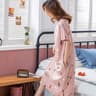 Plus Size Cartoon Nightdress Soft Summer Lounge Wear For Women 1