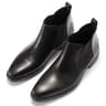 Mens Calf Leather Chelsea Boots British Riding Style Winter Ankle Boots 4