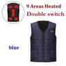 Mens 9Zone Heated Vest With FullZip Front 3