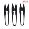 Cross Stitch Scissors Black Ushaped Small Scissors Household Thread Clippers Hot Scissors For Fabri 5