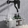 Rustproof Hanging Shower Caddy Organizer With Hooks  Large Capacity Storage Shelf 6