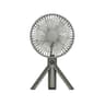 Portable Rechargeable Fan With LED Digital Display  180 Adjustable Tripod Handheld Cooling Fan 6