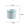 Silicone Ice Cube Maker  Storage Bucket Quick Freeze Ice Cube Tray For Cold Drinks 6