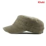 Oversized Washed Cotton Flat Cap For Big Heads Breathable Baseball Cap Sun Hat 5