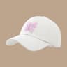 Kids Baseball Cap With Ponytail Opening UV Protection Butterfly Sun Hat 8