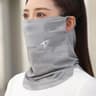 Cooling Ice Silk UV Protection Face Mask With Brim For Cycling Hiking  Outdoor Sun Protection 1
