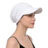 Modest Muslim Hijab Cap With Visor Brim For Women  Sun Hat Turban Head Cover 0