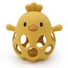 Baby Silicone Teether Chick Shape BPA Free Baby Teething Toy For Soothing Gums 7