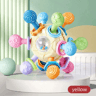 Baby Teether Toy Sensory Grasping Ball With Rattle For Montessori Learning 7
