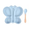 Silicone Baby Bowl With Strong Suction Base Cute Bear BPA Free Toddler Feeding Bowl 7
