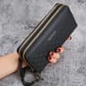 Luxury Womens Long Wallet With Zipper Large Capacity Card Holder Ladies Purse 6