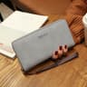 Long Leather Women Wallet Clutch With Zipper Phone Holder And Card Organizer 7