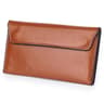 Slim Genuine Leather Women Long Wallet Large Capacity Coin Purse Clutch Bag 6