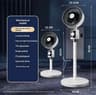 Quiet Energy Saving Oscillating Floor Fan With Remote Control Adjustable Height 7