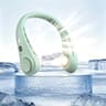 Portable Bladeless Neck Fan With Digital Display USB Rechargeable Personal Air Cooler 4