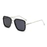 Vintage Square Metal Frame Sunglasses For Women And Men 2