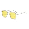 Vintage Square Metal Frame Sunglasses For Women And Men 3