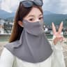 Cooling UV Protection Face Mask With Ice Silk Neck Cover For Cycling  Outdoor Activities 6