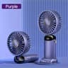 Arctic Breeze Portable Mini Fan Rechargeable Foldable USB Desk  Handheld Cooling Fan 6