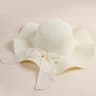 Wide Brim Sun Hat With Bow Foldable Straw UV Protection Beach Visor For Women 4
