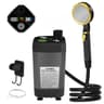 Lixada Portable Camping Shower 6000mAh Rechargeable Camping Shower Pump With Digital Display 1