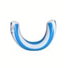 Striped U Shaped Pool Float Inflatable Swim Ring With Thick PVC For Pool  Beach Fun 8