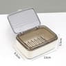 Travel Soap Case With Lid Portable Double Layer Soap Holder Storage Box For Home  Camping 5